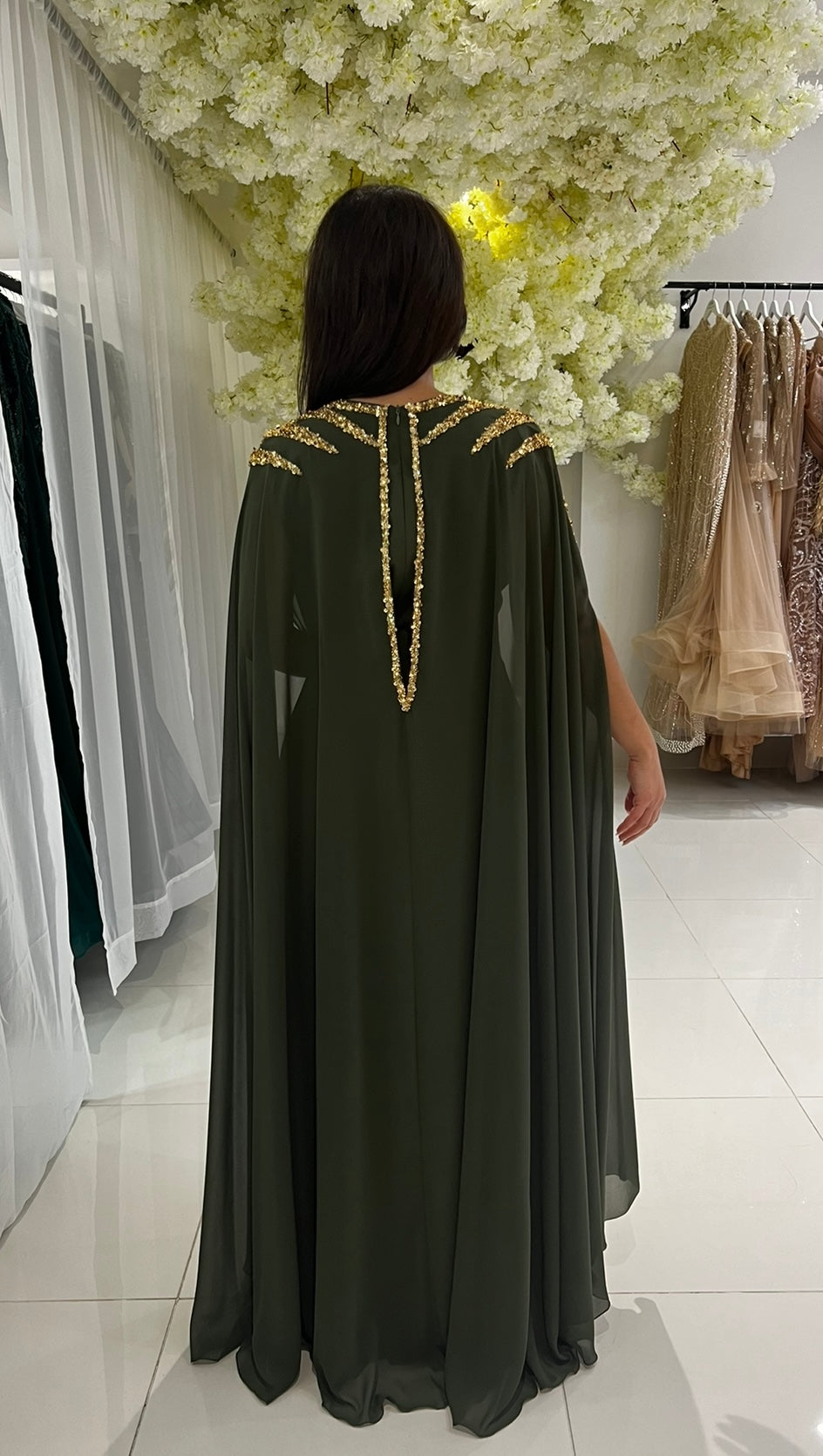 Grünes Kleid Amira